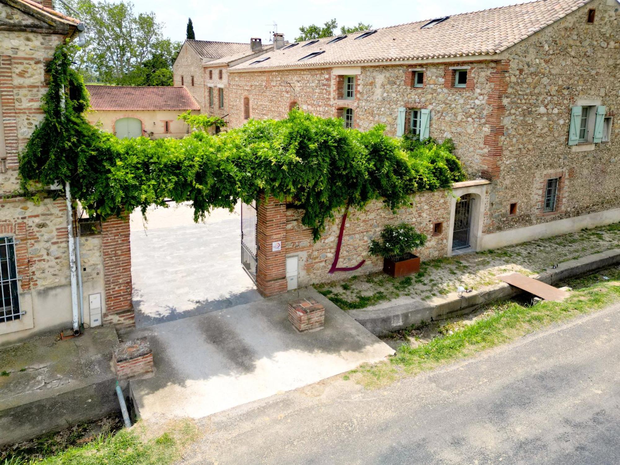 Ferienwohnung Chateau Lauriga Thuir Exterior foto